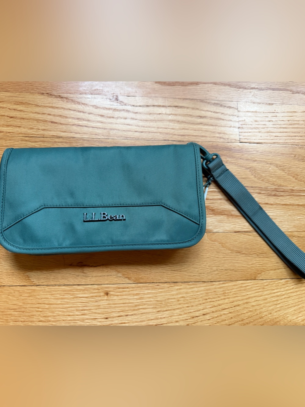 L.L. Bean Teal Wristlet Wallet